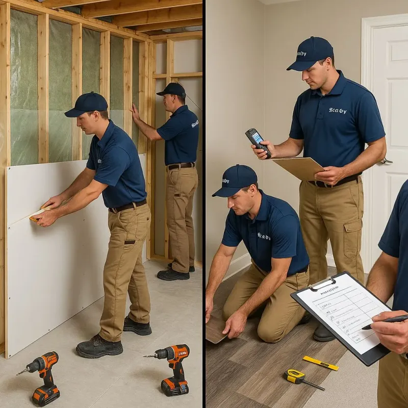 Repairs and Reconstruction process in Bernalillo, NM